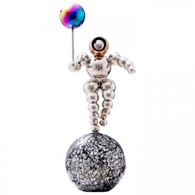 Stainless Steel Ballman - Astronaut