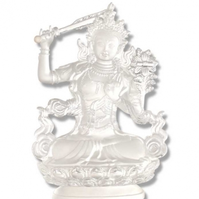 Transparent Polyresin Buddha Altar